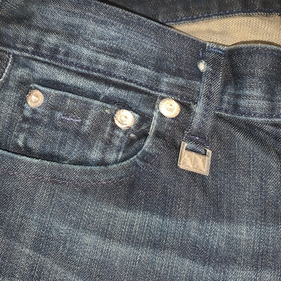 EUC Armani Exchange Boot Cut Jeans Size 2 S. - Picture 5 of 8